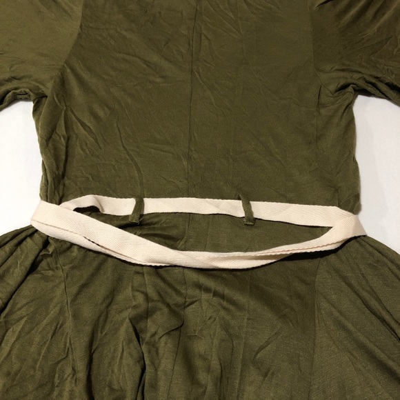 Free People Somewhere Tunic Army - Picture 5 of 6